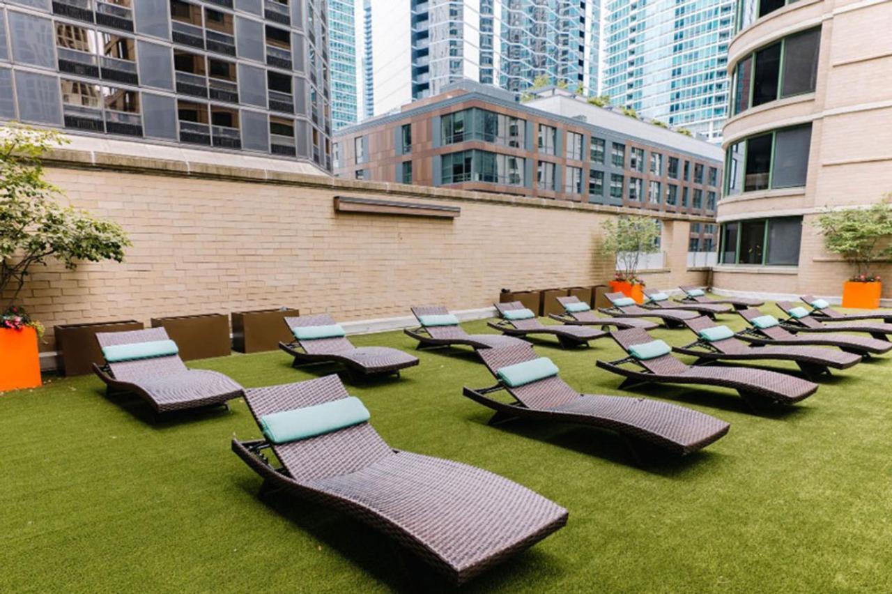 Streeterville Studio W Dog Run Deck Nr Park Chi-584 Chicago Exterior photo